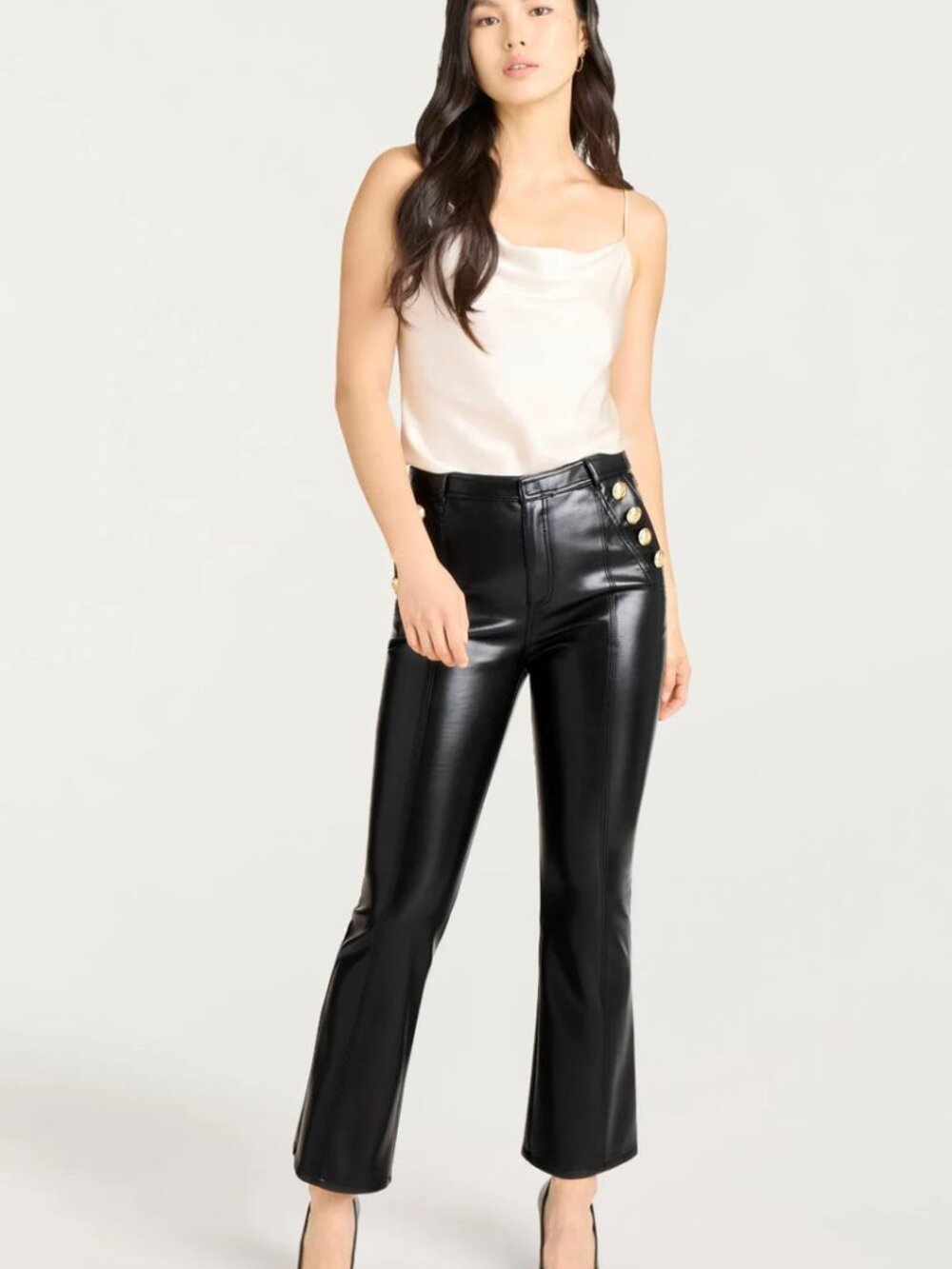 Cinq a Sept Faux Leather Pants Size S